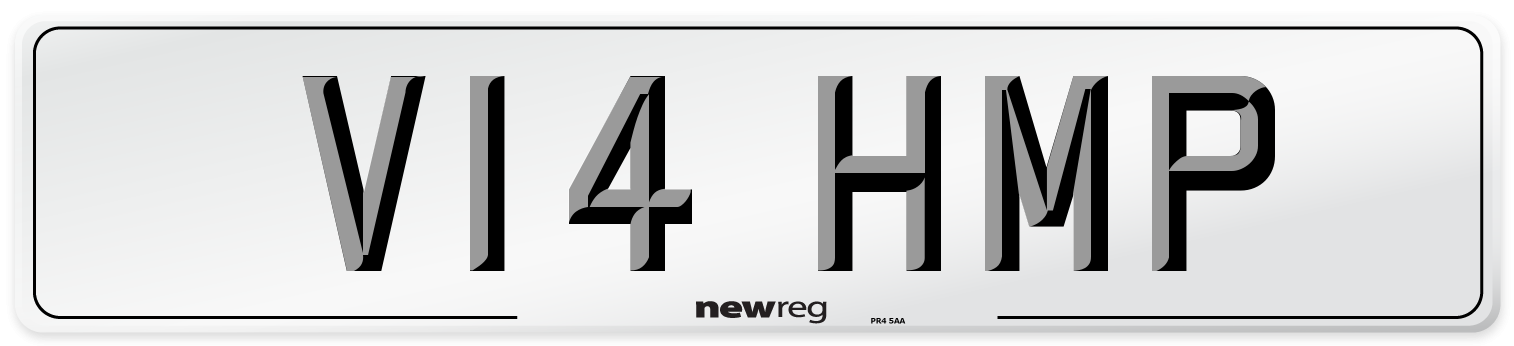 V14 HMP Number Plate from New Reg